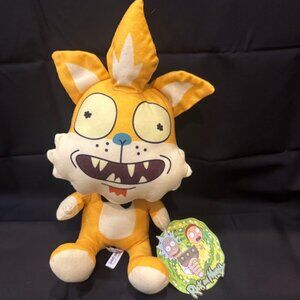 Rick And Morty 12" Squanchy Stuffed Plush Doll Adult Swim Toy Factory